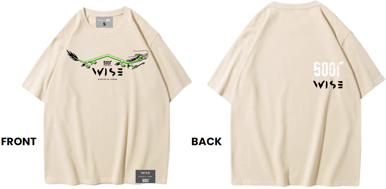 WISE × SOOP コラボ T-Shirt