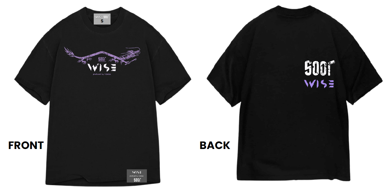 WISE × SOOP コラボ T-Shirt